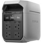 EcoFlow DELTA 3 Plus 大容量流動電源 (1024Wh): 1800W輸出、30dB超靜音、10毫秒不斷電
